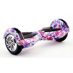 Гироборд Smartway UERA-ESU004 розовая абстракция 8"